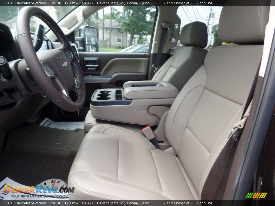 2018 Chevrolet Silverado 2500HD LTZ Crew Cab 4x4 Havana Metallic / Cocoa/­Dune Photo #22