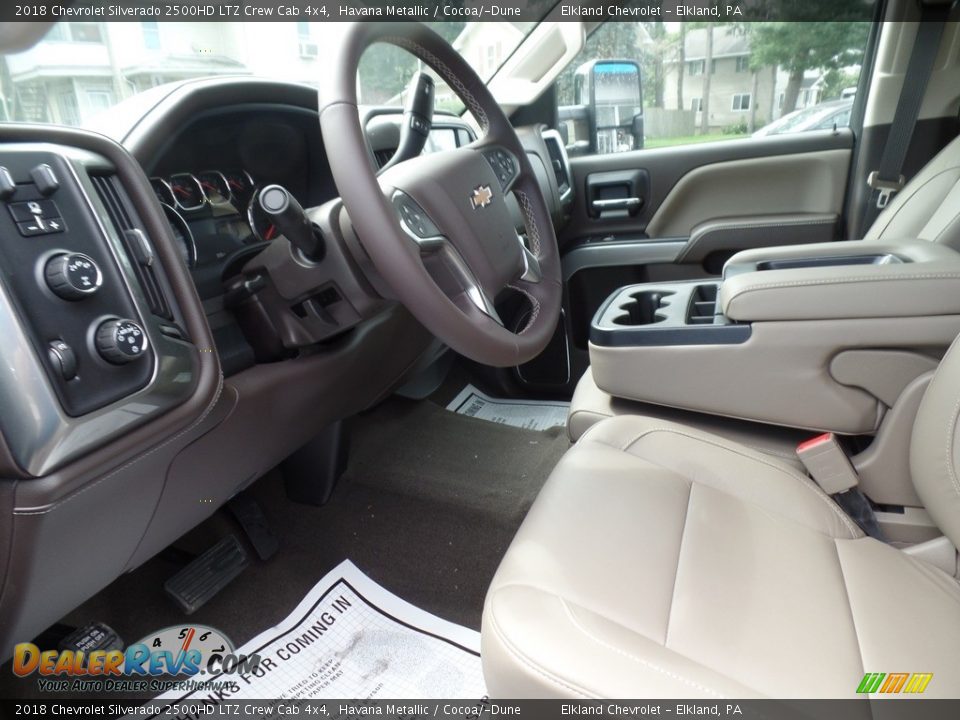 2018 Chevrolet Silverado 2500HD LTZ Crew Cab 4x4 Havana Metallic / Cocoa/­Dune Photo #23