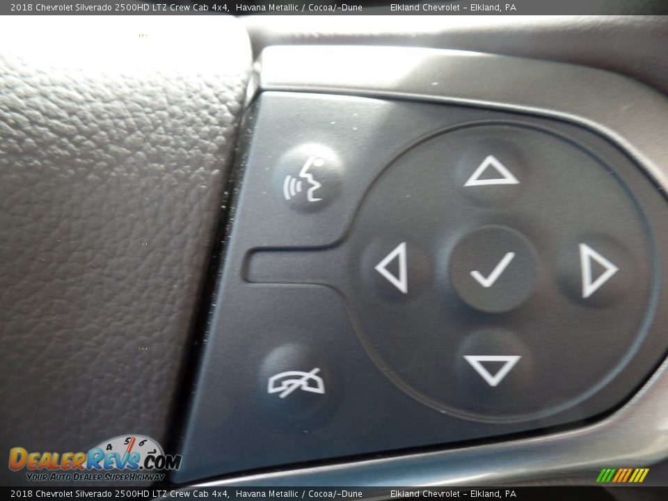 2018 Chevrolet Silverado 2500HD LTZ Crew Cab 4x4 Havana Metallic / Cocoa/­Dune Photo #31