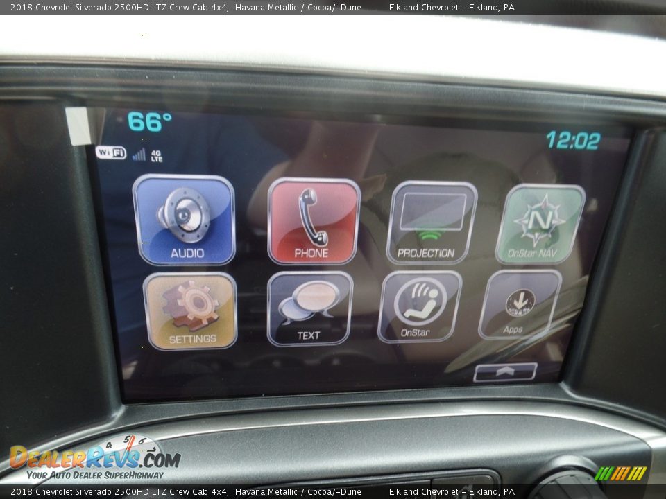 2018 Chevrolet Silverado 2500HD LTZ Crew Cab 4x4 Havana Metallic / Cocoa/­Dune Photo #34