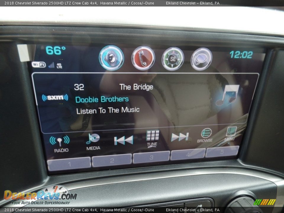 2018 Chevrolet Silverado 2500HD LTZ Crew Cab 4x4 Havana Metallic / Cocoa/­Dune Photo #36