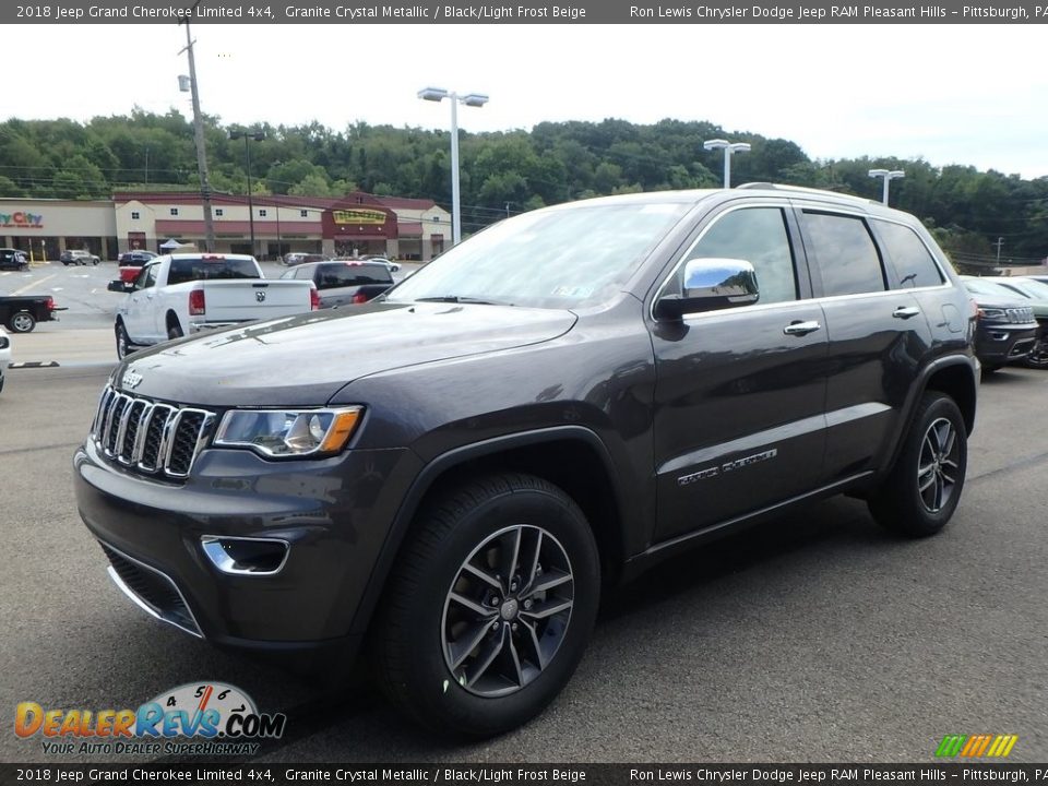 2018 Jeep Grand Cherokee Limited 4x4 Granite Crystal Metallic / Black/Light Frost Beige Photo #1