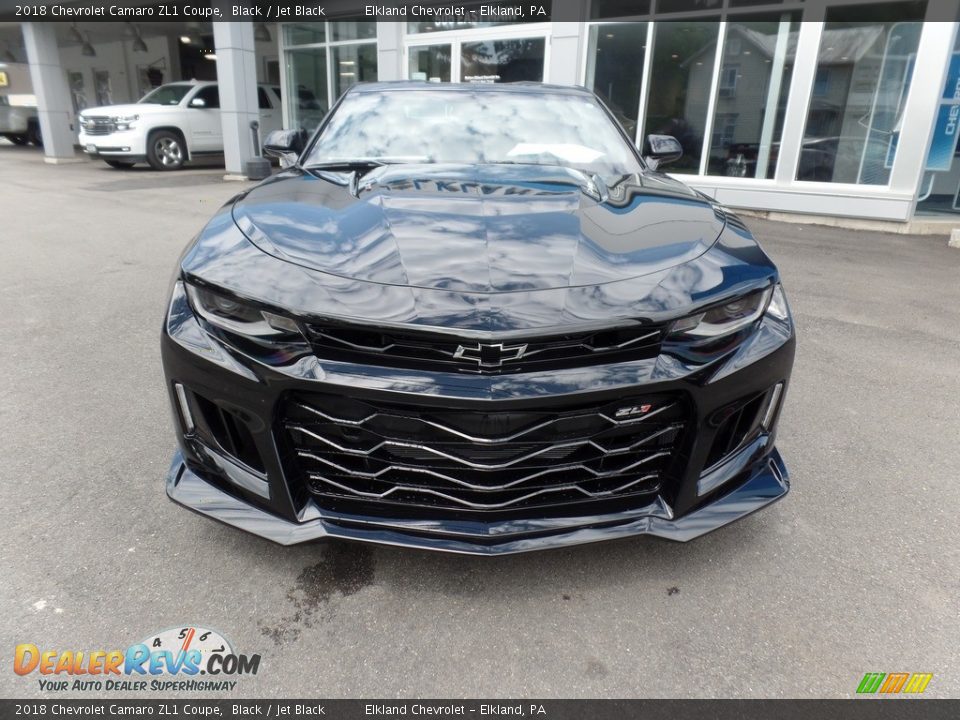 2018 Chevrolet Camaro ZL1 Coupe Black / Jet Black Photo #2
