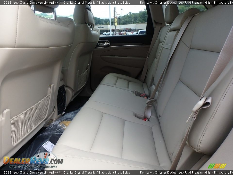 2018 Jeep Grand Cherokee Limited 4x4 Granite Crystal Metallic / Black/Light Frost Beige Photo #11