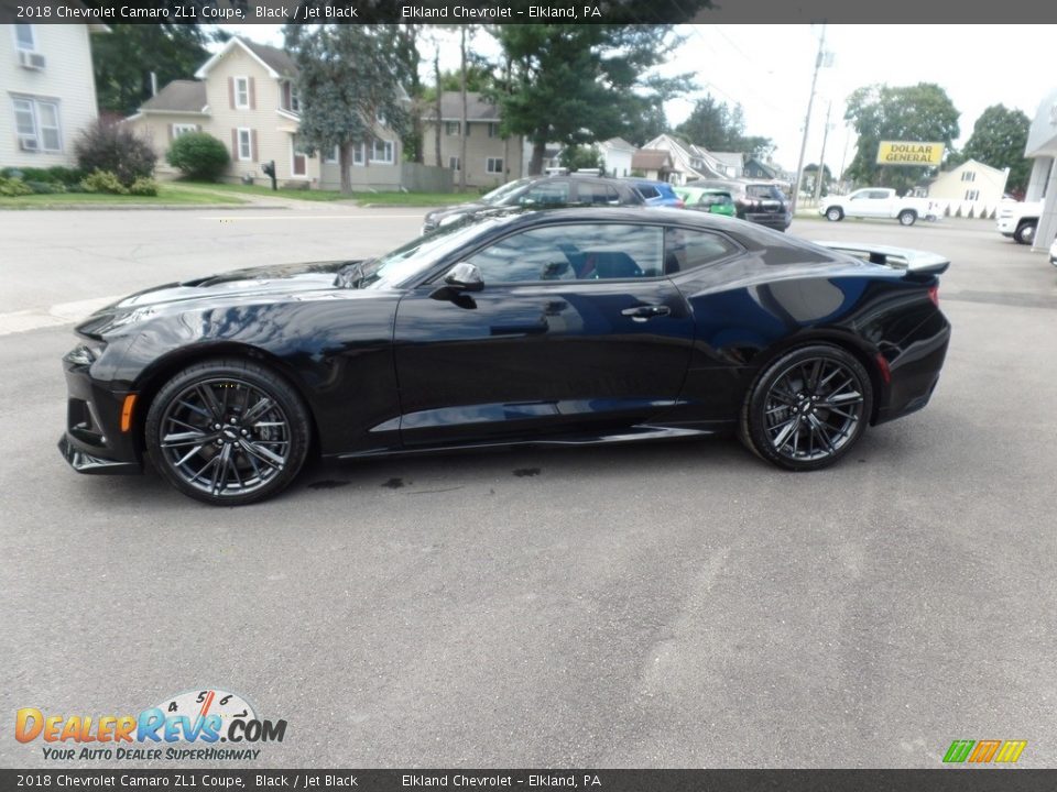 2018 Chevrolet Camaro ZL1 Coupe Black / Jet Black Photo #5