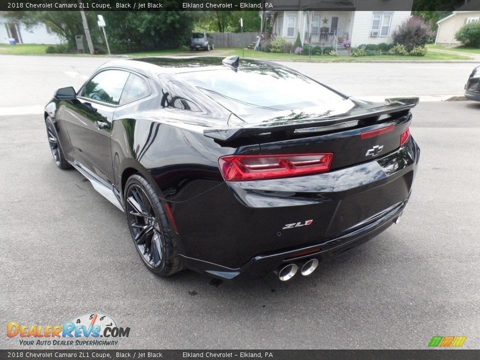2018 Chevrolet Camaro ZL1 Coupe Black / Jet Black Photo #7