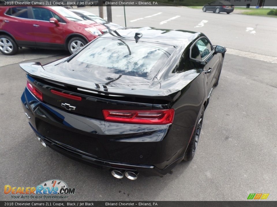 2018 Chevrolet Camaro ZL1 Coupe Black / Jet Black Photo #9