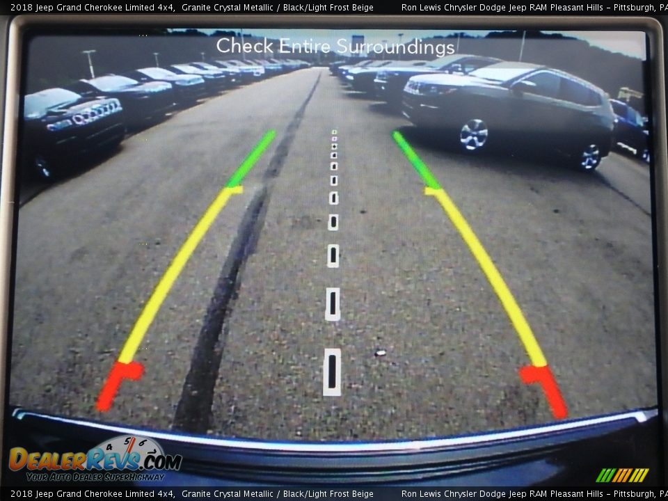 2018 Jeep Grand Cherokee Limited 4x4 Granite Crystal Metallic / Black/Light Frost Beige Photo #19