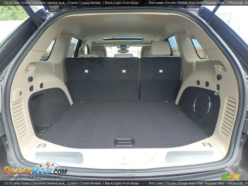 2018 Jeep Grand Cherokee Limited 4x4 Granite Crystal Metallic / Black/Light Frost Beige Photo #20