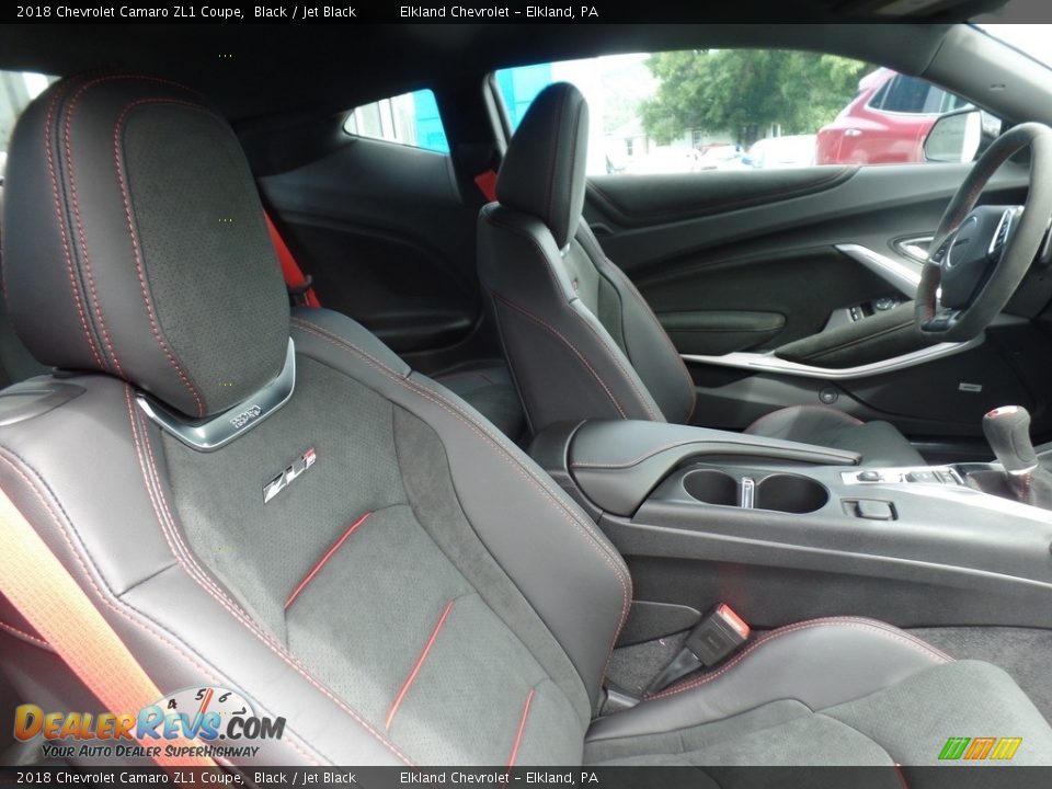 2018 Chevrolet Camaro ZL1 Coupe Black / Jet Black Photo #15