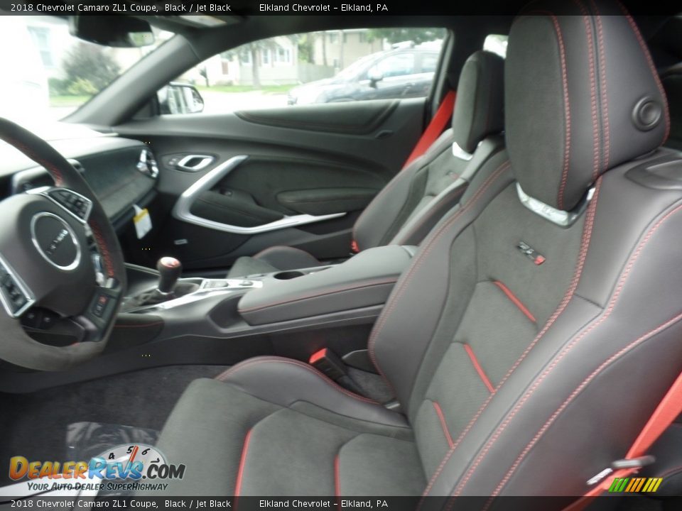 2018 Chevrolet Camaro ZL1 Coupe Black / Jet Black Photo #18