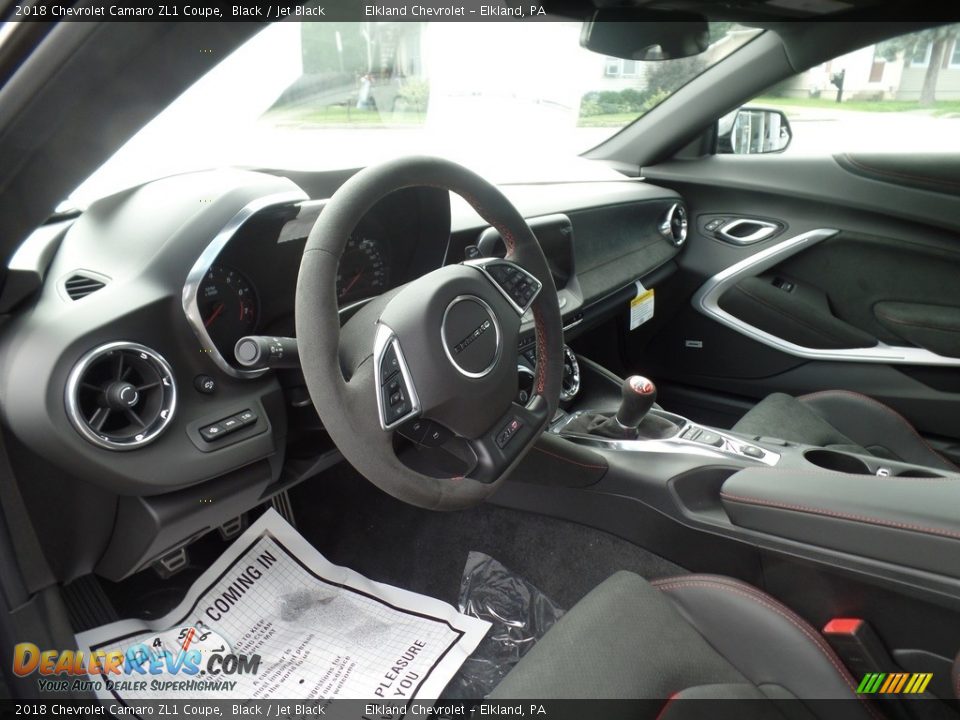 Front Seat of 2018 Chevrolet Camaro ZL1 Coupe Photo #19