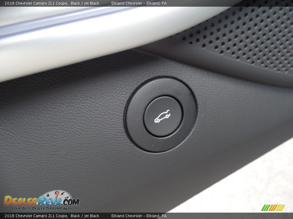 2018 Chevrolet Camaro ZL1 Coupe Black / Jet Black Photo #20