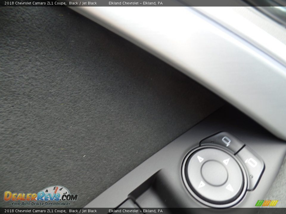 2018 Chevrolet Camaro ZL1 Coupe Black / Jet Black Photo #21