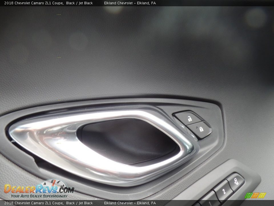 2018 Chevrolet Camaro ZL1 Coupe Black / Jet Black Photo #22