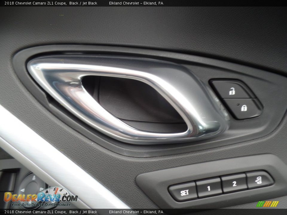 2018 Chevrolet Camaro ZL1 Coupe Black / Jet Black Photo #23