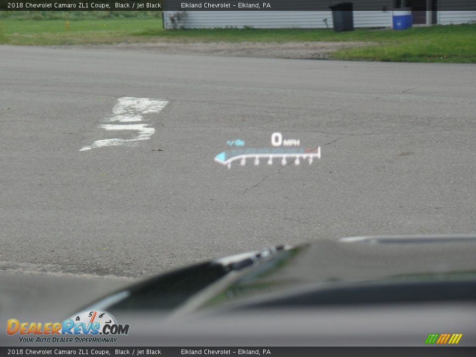 2018 Chevrolet Camaro ZL1 Coupe Black / Jet Black Photo #32