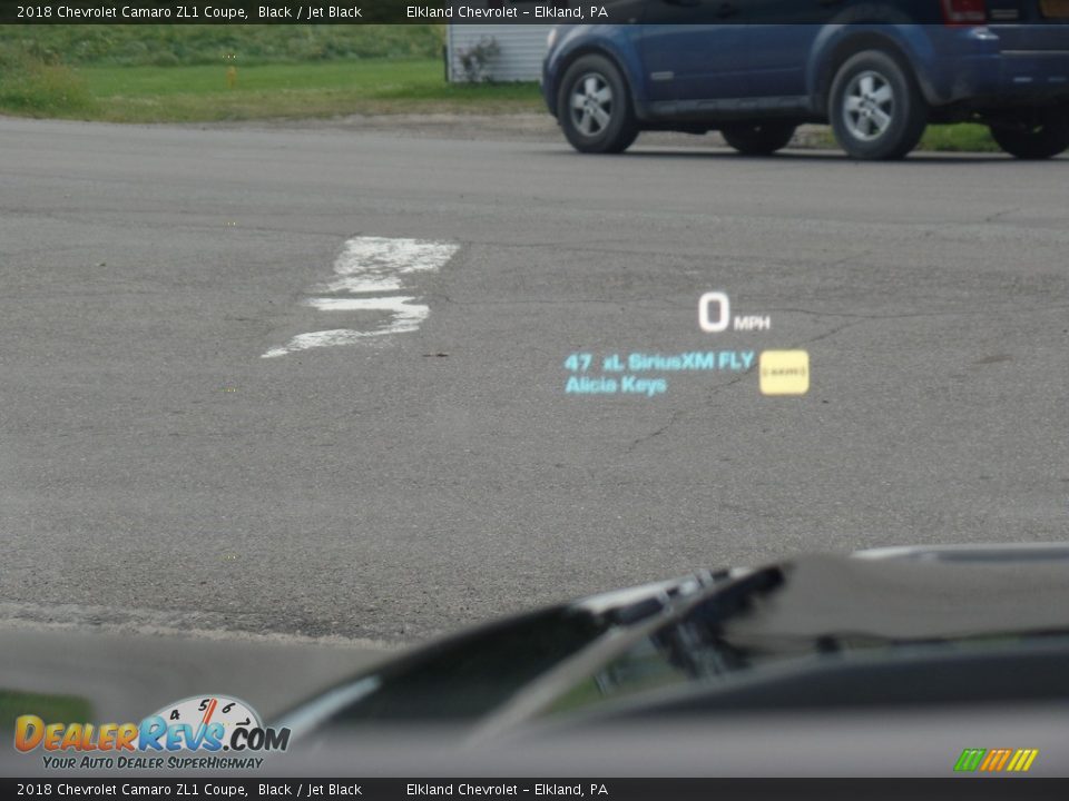 2018 Chevrolet Camaro ZL1 Coupe Black / Jet Black Photo #33