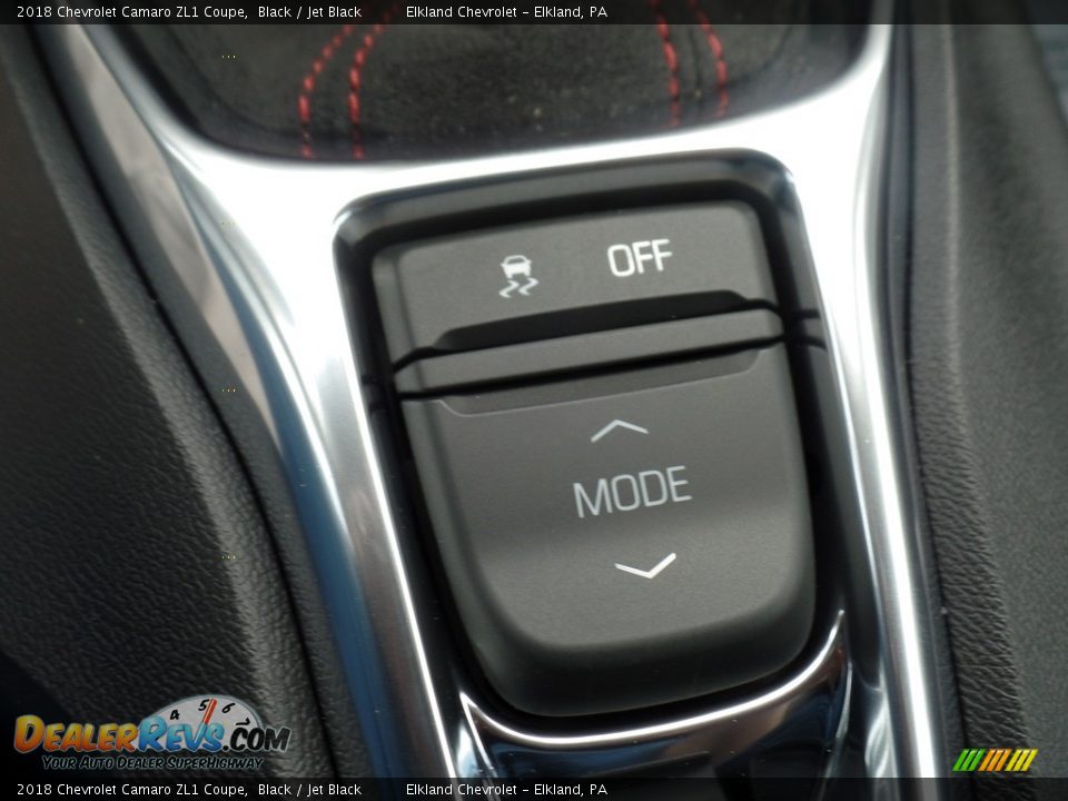 2018 Chevrolet Camaro ZL1 Coupe Black / Jet Black Photo #34