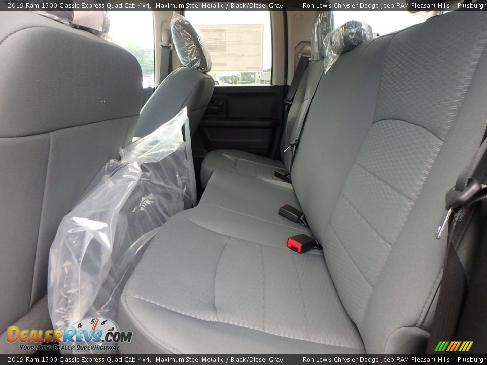 Rear Seat of 2019 Ram 1500 Classic Express Quad Cab 4x4 Photo #11