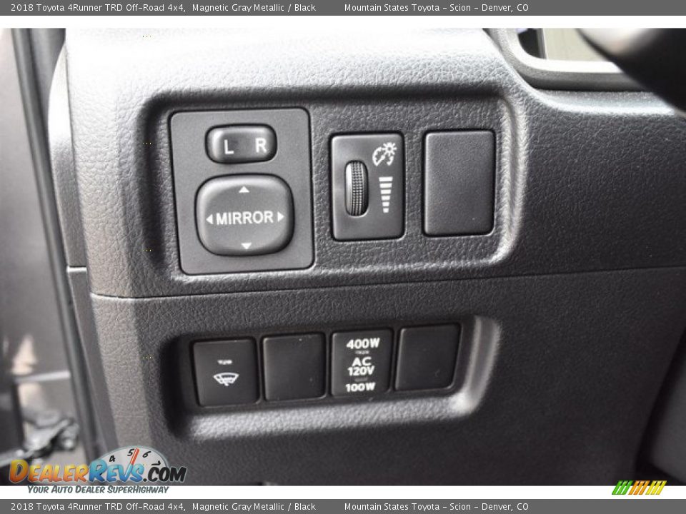 2018 Toyota 4Runner TRD Off-Road 4x4 Magnetic Gray Metallic / Black Photo #25