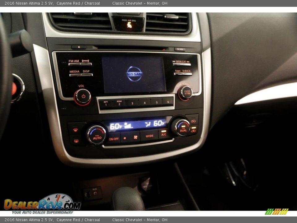 2016 Nissan Altima 2.5 SV Cayenne Red / Charcoal Photo #9