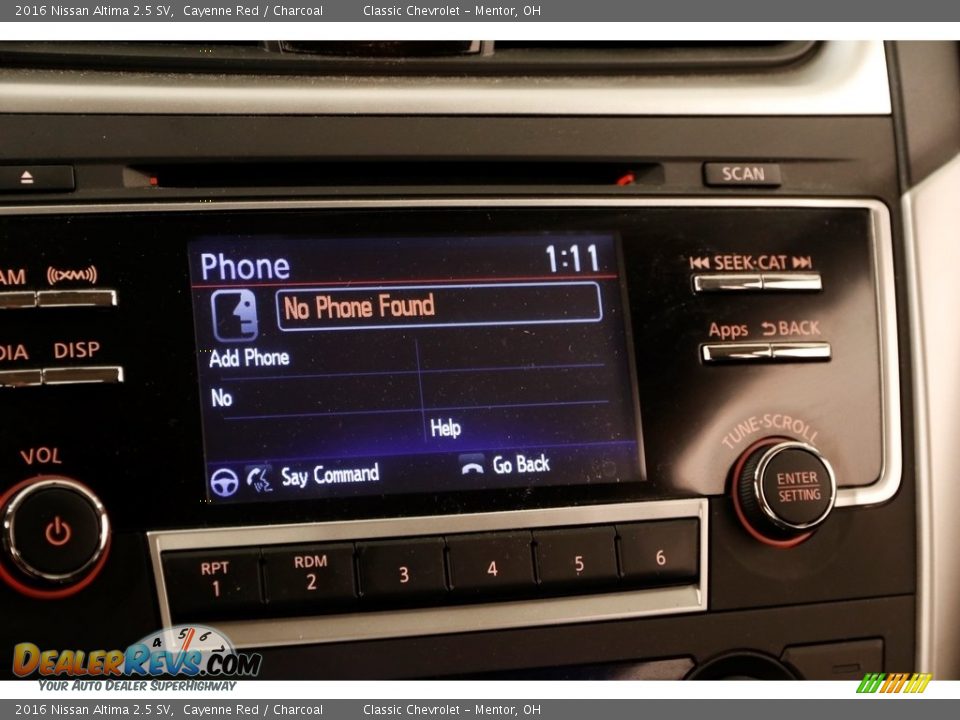 2016 Nissan Altima 2.5 SV Cayenne Red / Charcoal Photo #11