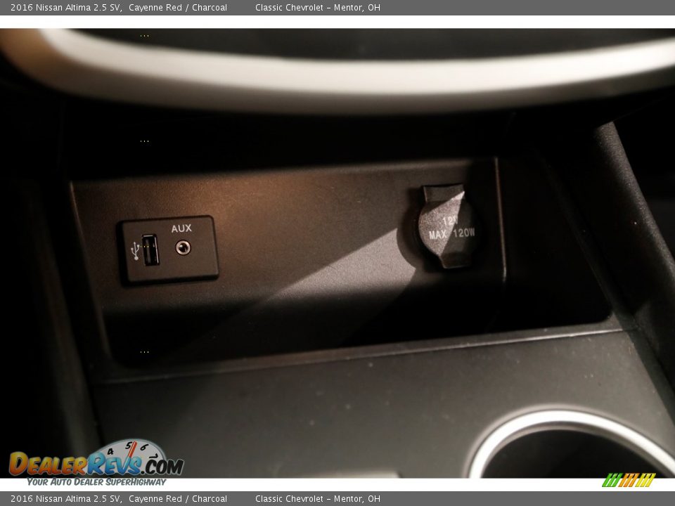 2016 Nissan Altima 2.5 SV Cayenne Red / Charcoal Photo #12