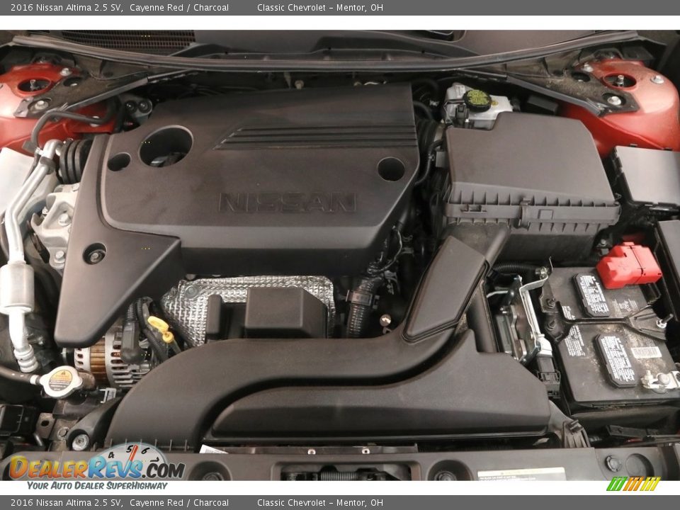 2016 Nissan Altima 2.5 SV Cayenne Red / Charcoal Photo #18