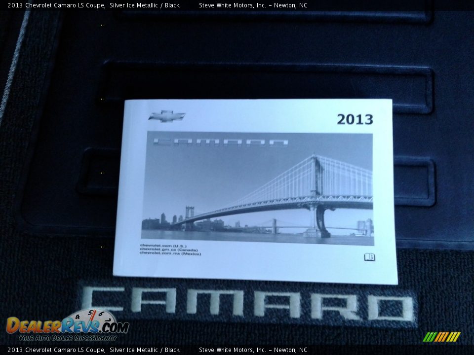2013 Chevrolet Camaro LS Coupe Silver Ice Metallic / Black Photo #24