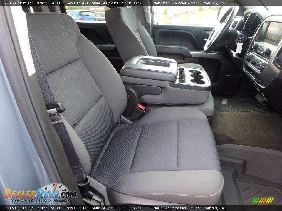 2016 Chevrolet Silverado 1500 LT Crew Cab 4x4 Slate Grey Metallic / Jet Black Photo #14