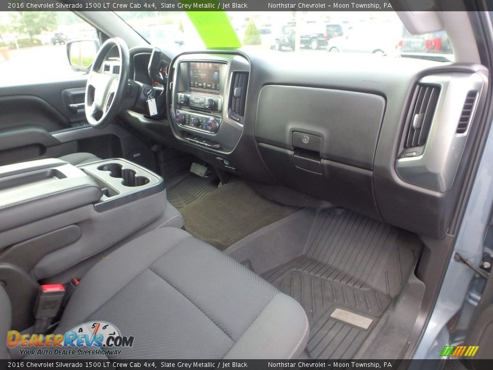 2016 Chevrolet Silverado 1500 LT Crew Cab 4x4 Slate Grey Metallic / Jet Black Photo #15