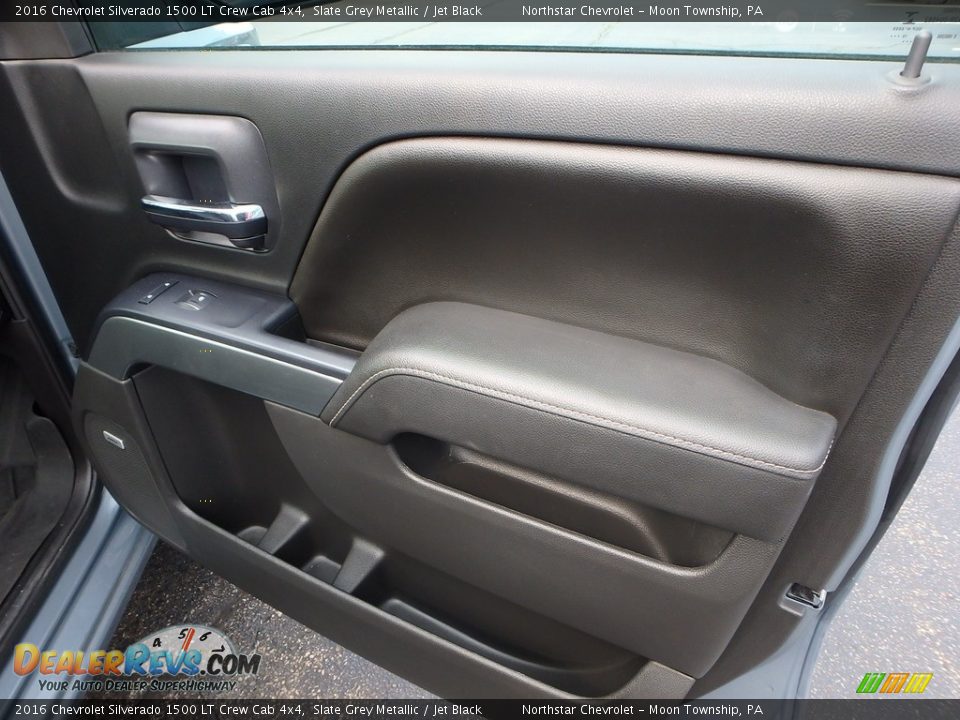 2016 Chevrolet Silverado 1500 LT Crew Cab 4x4 Slate Grey Metallic / Jet Black Photo #16