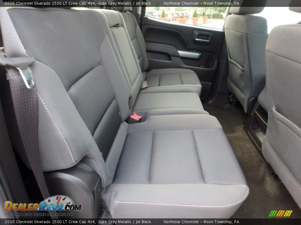 2016 Chevrolet Silverado 1500 LT Crew Cab 4x4 Slate Grey Metallic / Jet Black Photo #17
