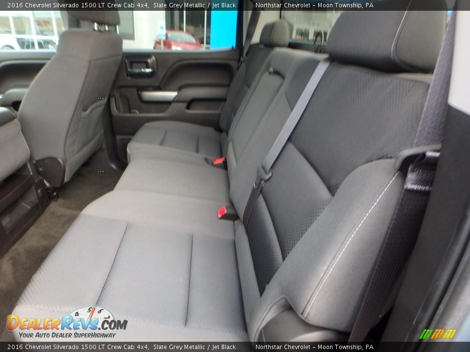 2016 Chevrolet Silverado 1500 LT Crew Cab 4x4 Slate Grey Metallic / Jet Black Photo #20