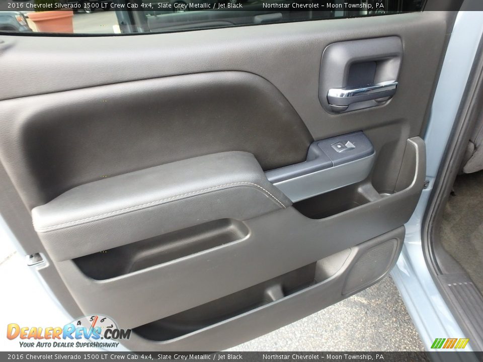2016 Chevrolet Silverado 1500 LT Crew Cab 4x4 Slate Grey Metallic / Jet Black Photo #22