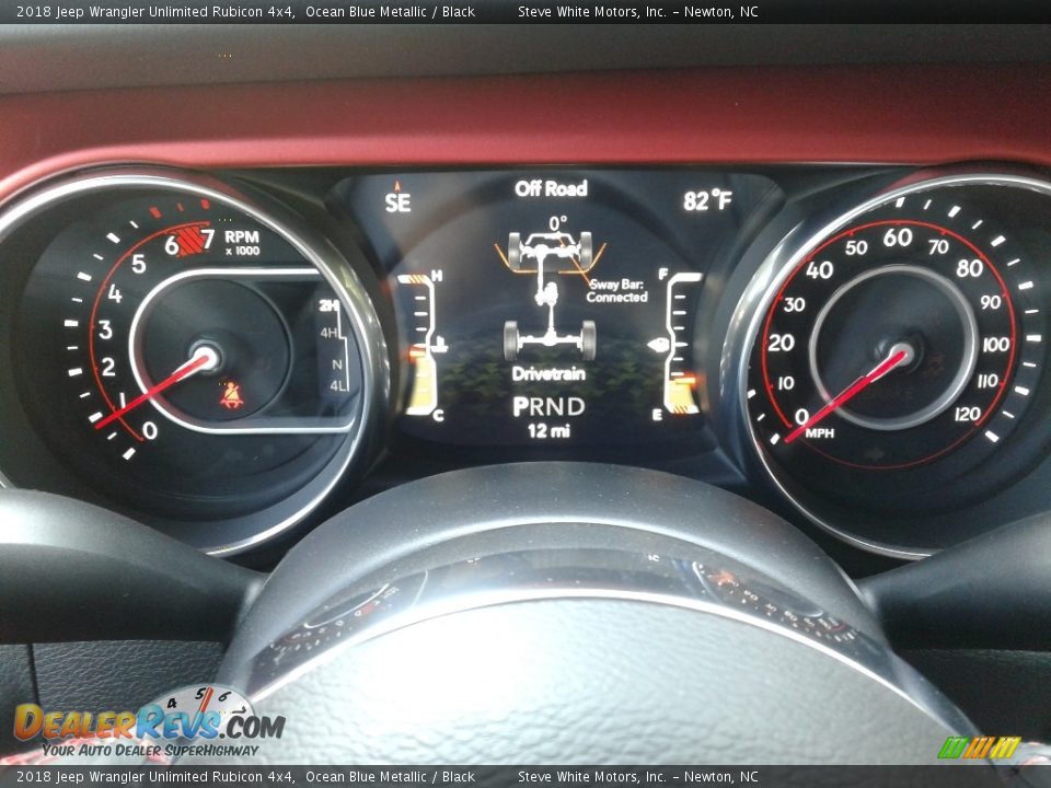 2018 Jeep Wrangler Unlimited Rubicon 4x4 Gauges Photo #22