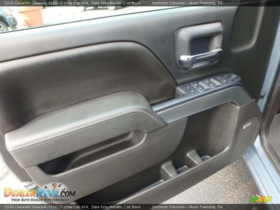 2016 Chevrolet Silverado 1500 LT Crew Cab 4x4 Slate Grey Metallic / Jet Black Photo #23