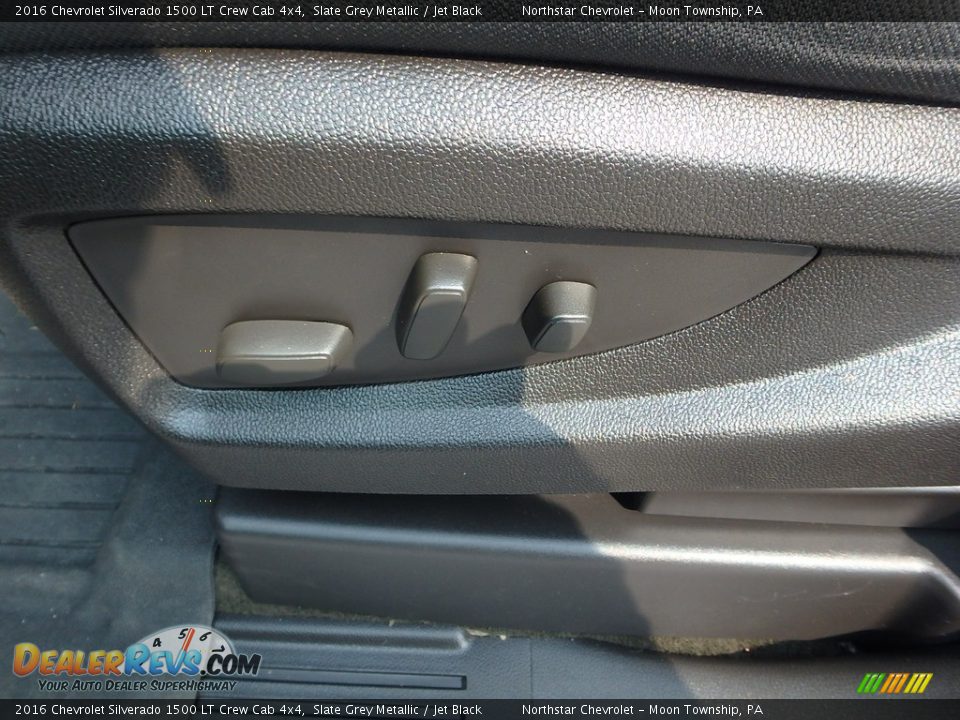 2016 Chevrolet Silverado 1500 LT Crew Cab 4x4 Slate Grey Metallic / Jet Black Photo #24
