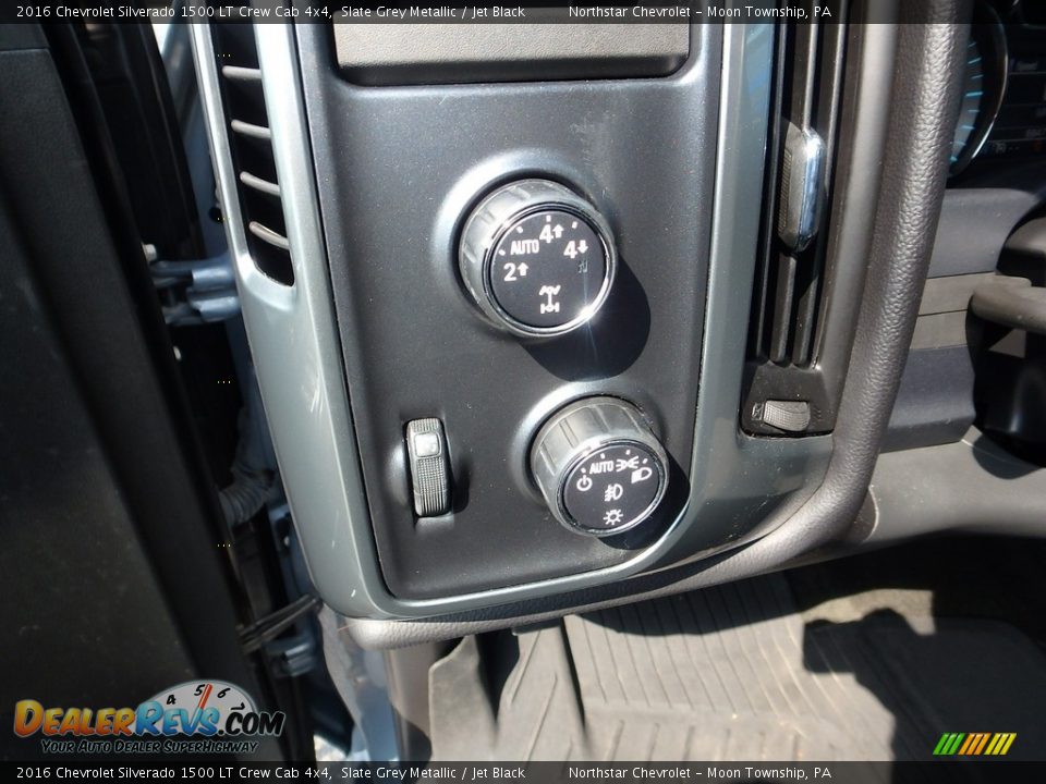 2016 Chevrolet Silverado 1500 LT Crew Cab 4x4 Slate Grey Metallic / Jet Black Photo #25