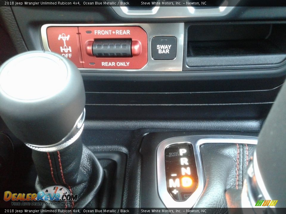2018 Jeep Wrangler Unlimited Rubicon 4x4 Ocean Blue Metallic / Black Photo #29