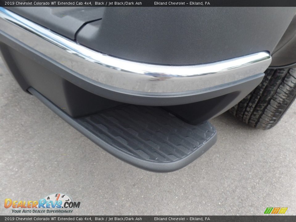 2019 Chevrolet Colorado WT Extended Cab 4x4 Black / Jet Black/Dark Ash Photo #13