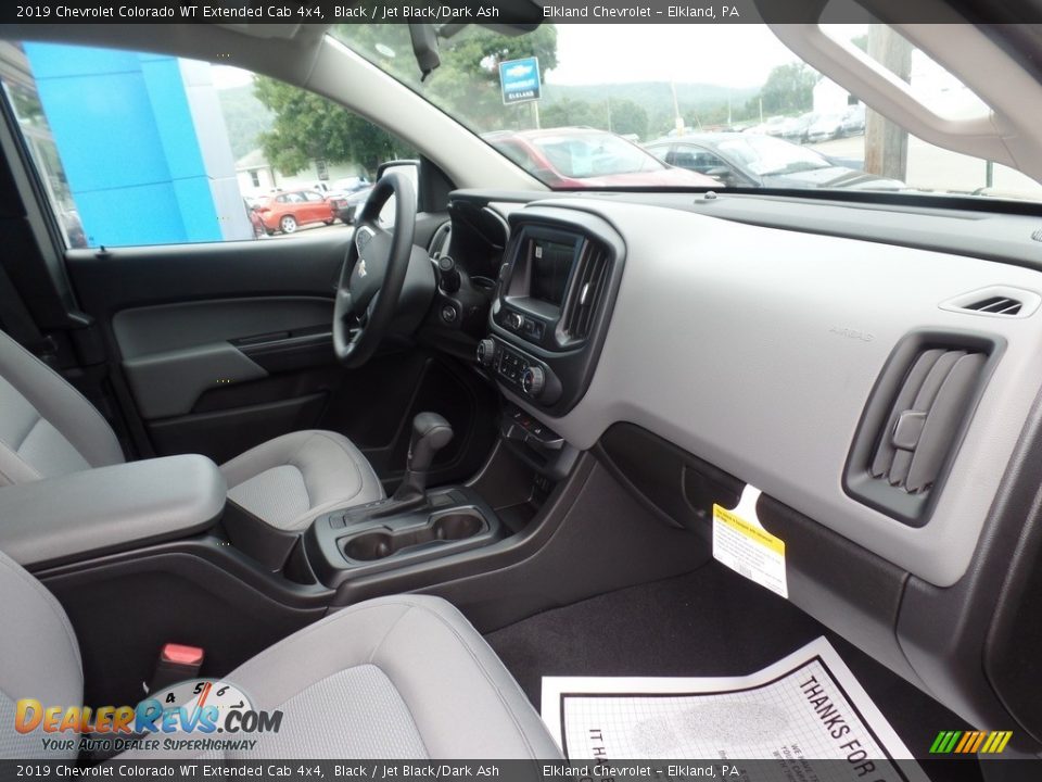 2019 Chevrolet Colorado WT Extended Cab 4x4 Black / Jet Black/Dark Ash Photo #15