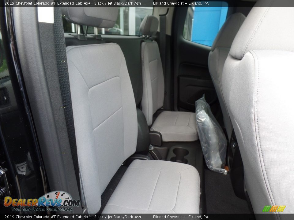 2019 Chevrolet Colorado WT Extended Cab 4x4 Black / Jet Black/Dark Ash Photo #16