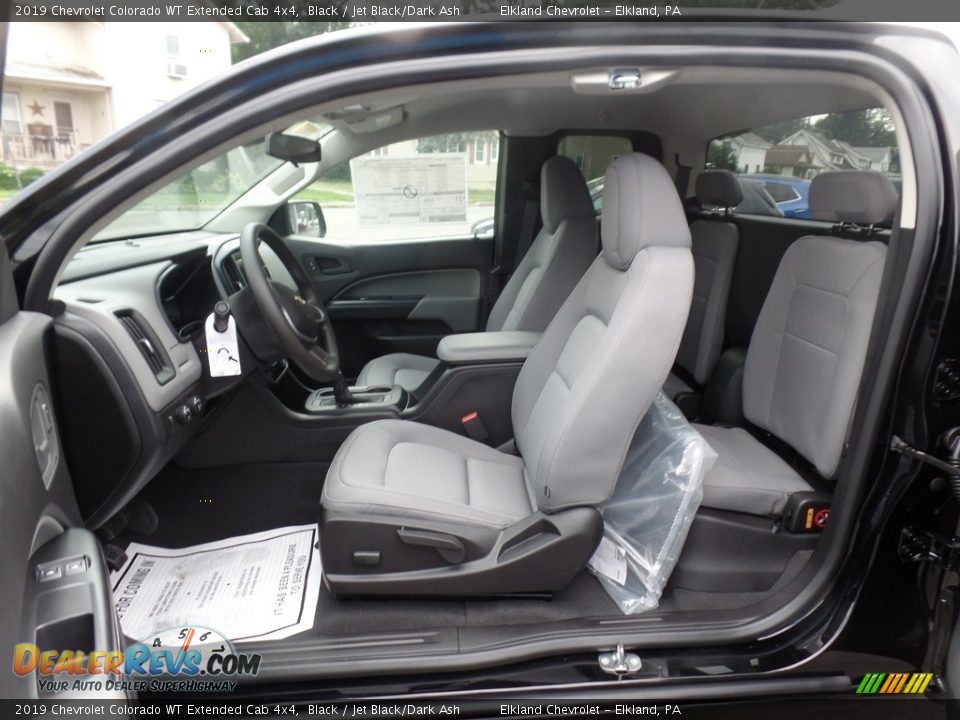 2019 Chevrolet Colorado WT Extended Cab 4x4 Black / Jet Black/Dark Ash Photo #18