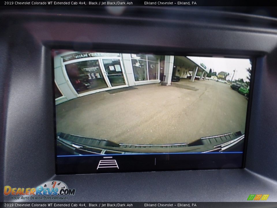 2019 Chevrolet Colorado WT Extended Cab 4x4 Black / Jet Black/Dark Ash Photo #33