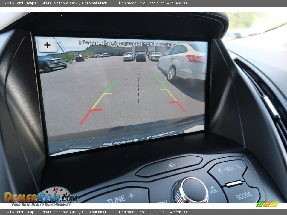 2016 Ford Escape SE 4WD Shadow Black / Charcoal Black Photo #3