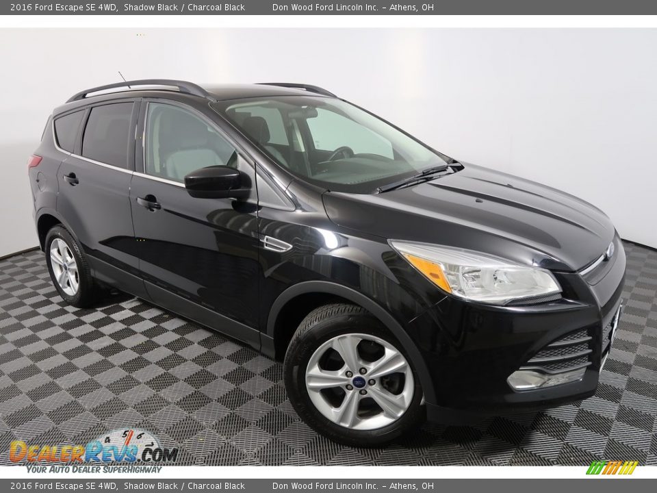 2016 Ford Escape SE 4WD Shadow Black / Charcoal Black Photo #5