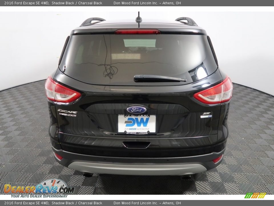 2016 Ford Escape SE 4WD Shadow Black / Charcoal Black Photo #11