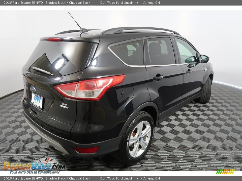 2016 Ford Escape SE 4WD Shadow Black / Charcoal Black Photo #12